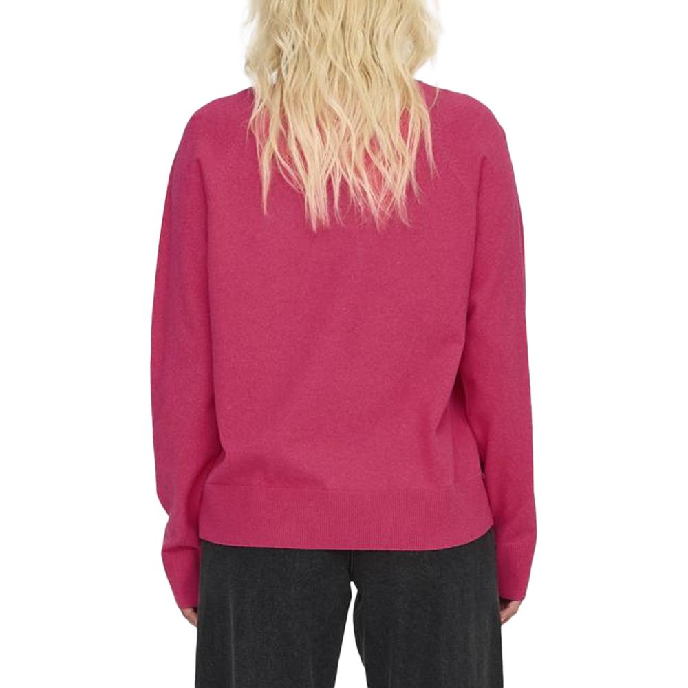 Pull Rose Femme Only Lama vue 2
