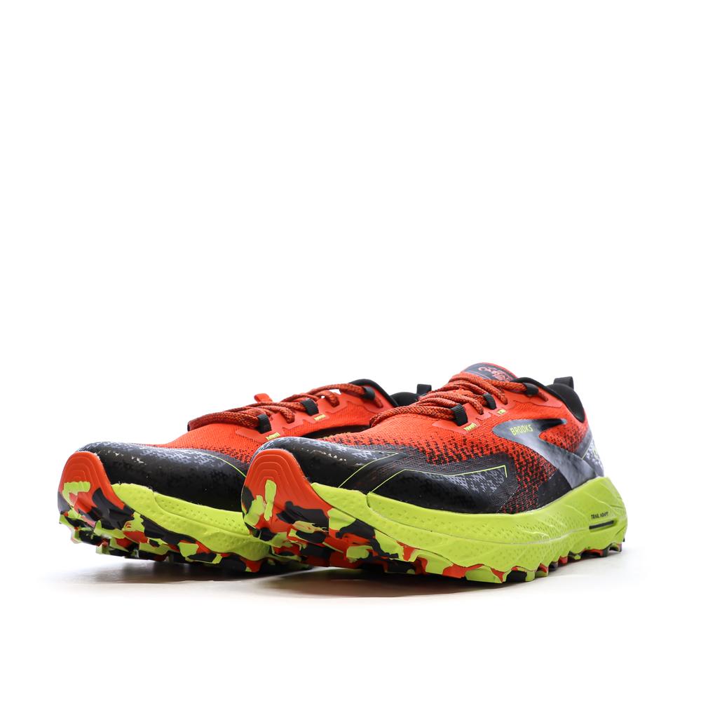 Chaussures de Trail Rouge Homme Brooks Cascadia 18 vue 6