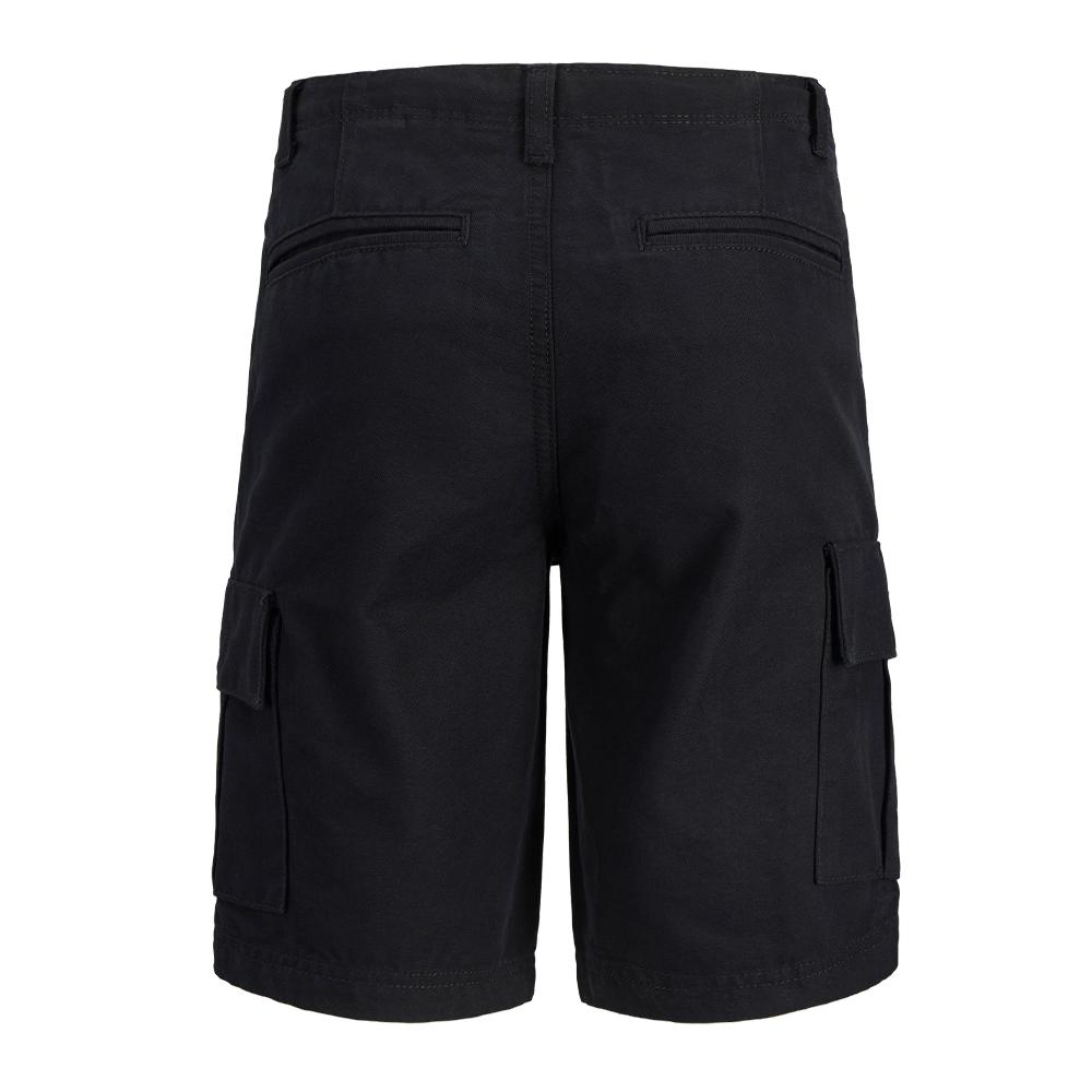Short Noir Garçon Jack & Jones Cole vue 2