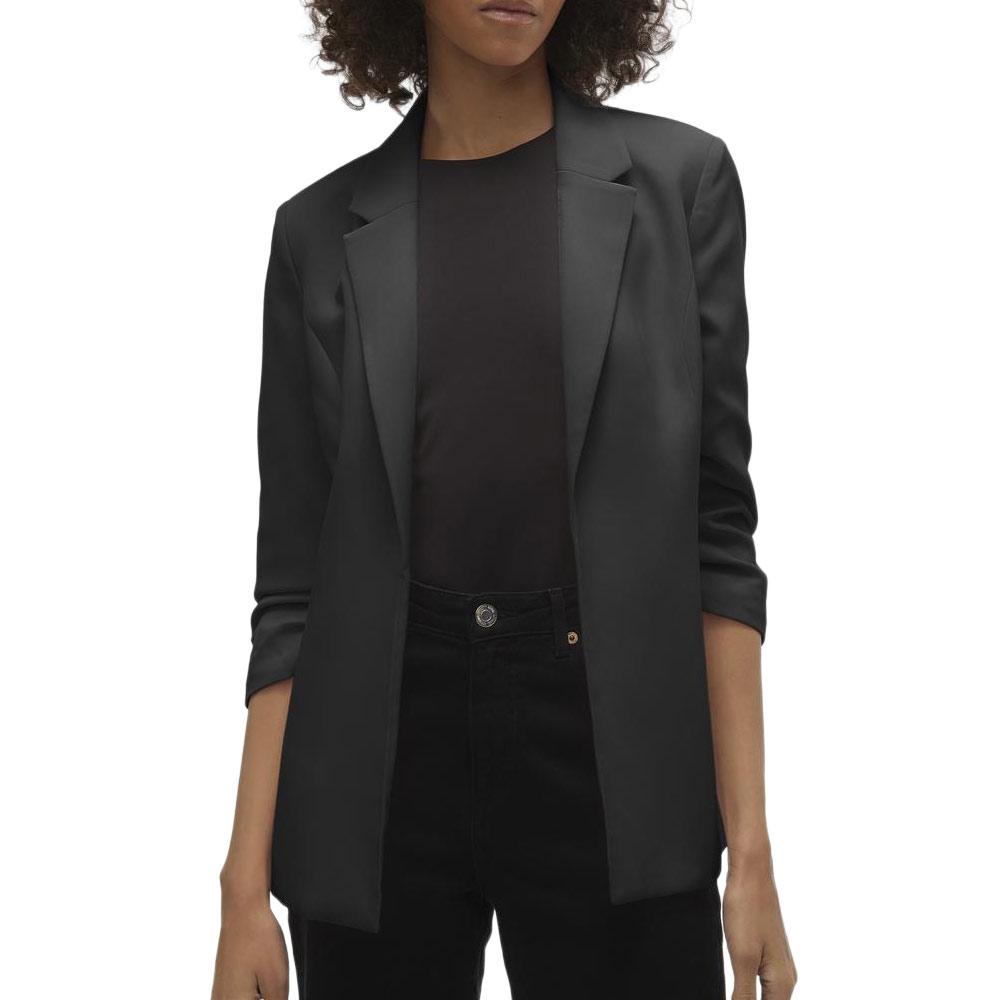 Blazer Noir Femme Vero Moda Carla 3/4 pas cher