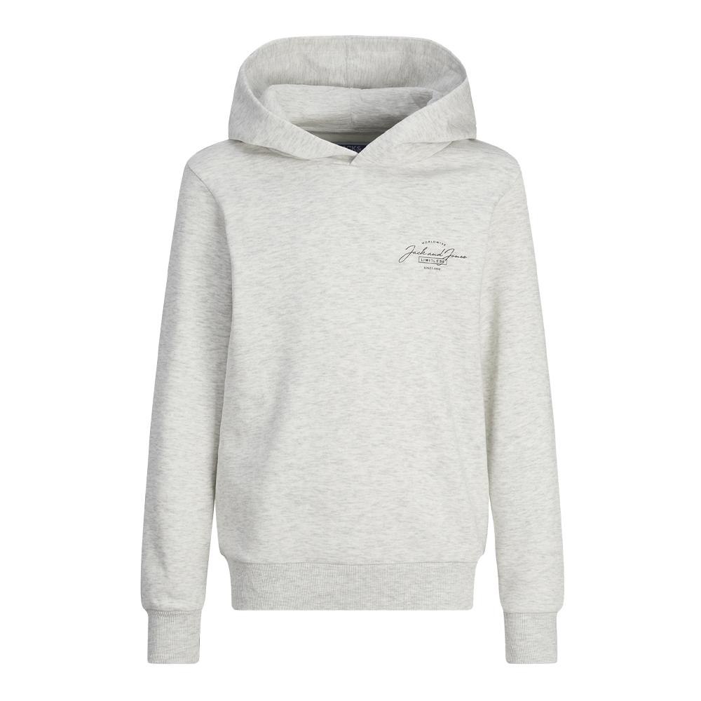 Sweat Capuche Blanc/Gris Garçon Jack & Jones Ferris pas cher