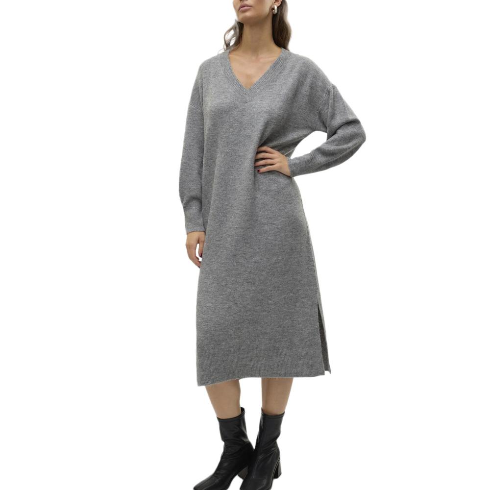 Robe Grise Femme Vero Moda Jupiter pas cher