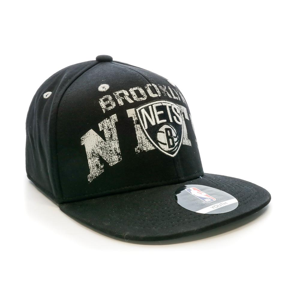 Casquette Noir Homme BROOKLYN NETS NBA Collegiate vue 2