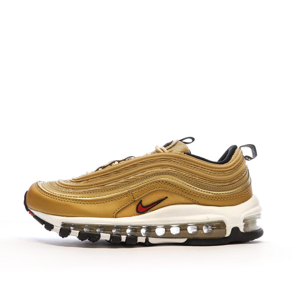 Baskets Doré Femme Nike Air Max 97 pas cher