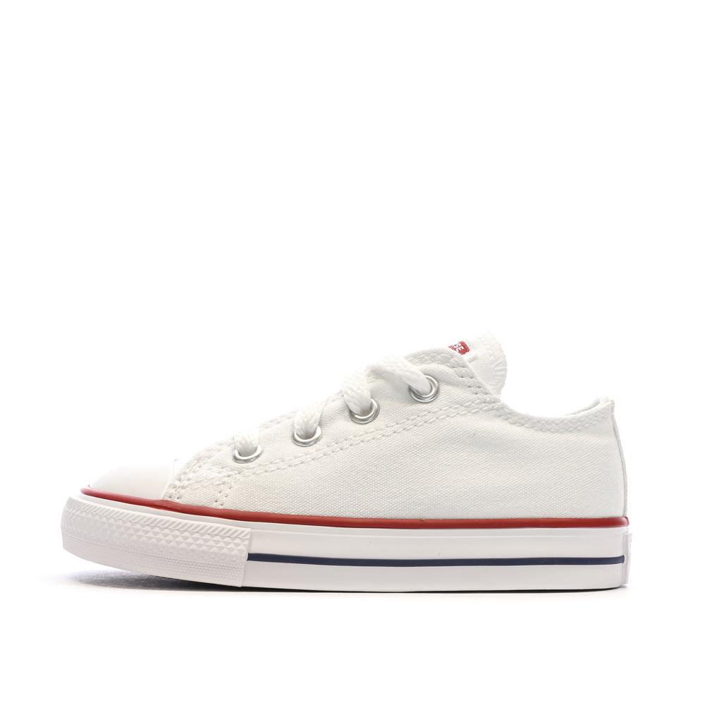 Baskets Blanches Garçon/Fille Converse Chuck Taylor All Star Seasonal pas cher