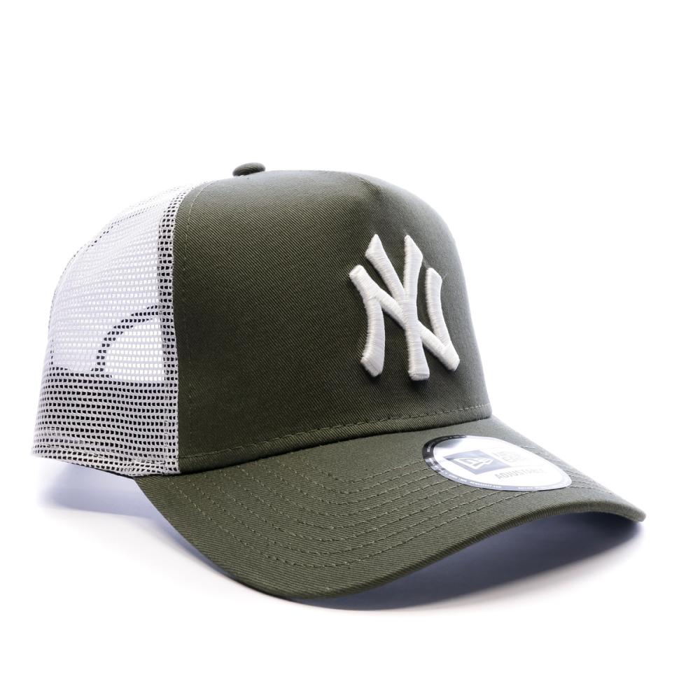 Casquette Blanc/Kaki Homme New Era League 940 Af Trckr Ney vue 2