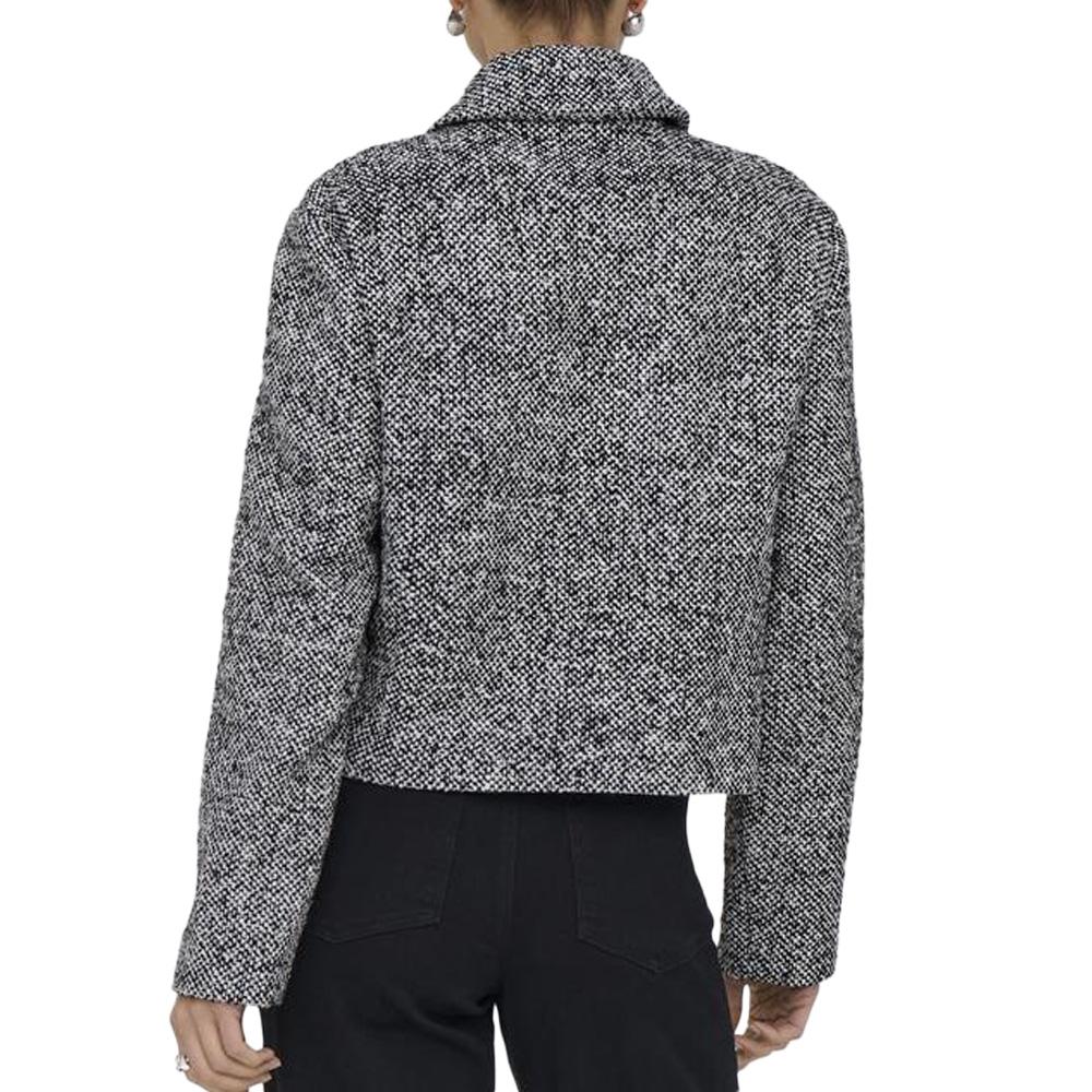 Veste Noire Chiné Femme JDY Opi vue 2