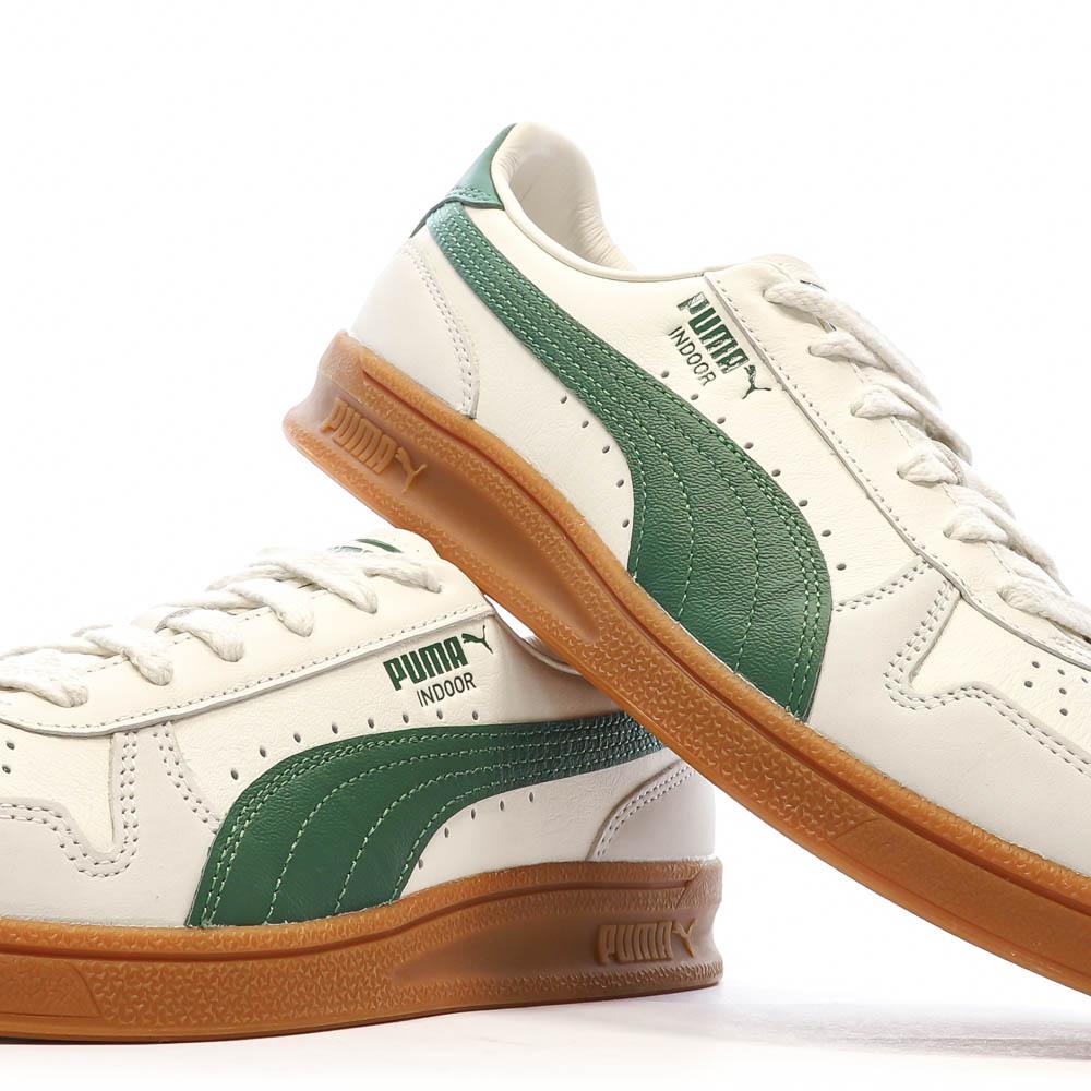 Baskets Beige/Vert Homme Puma Indoor vue 7
