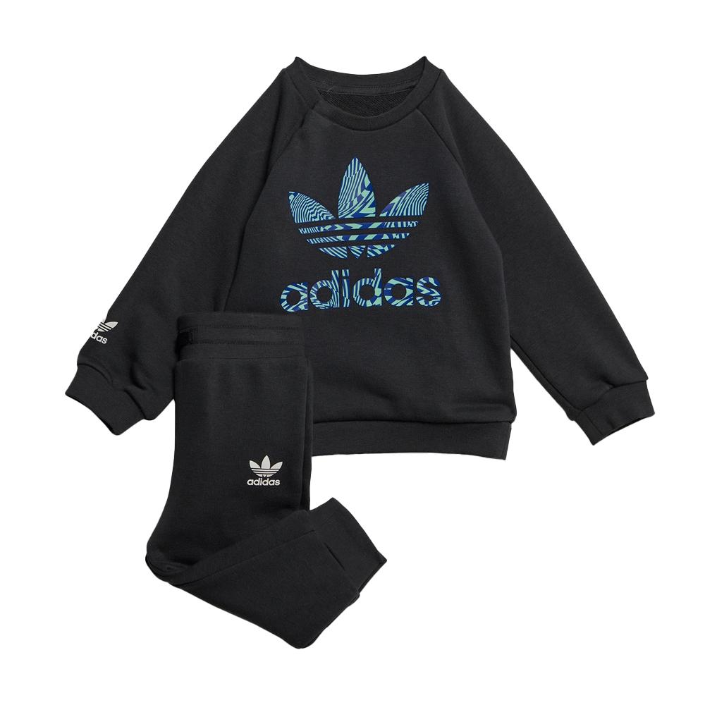 Survêtement Marine Garçon Adidas Crew Set pas cher