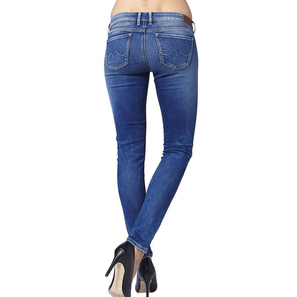Jean Slim Bleu Femme Pepe Jeans Soho vue 2