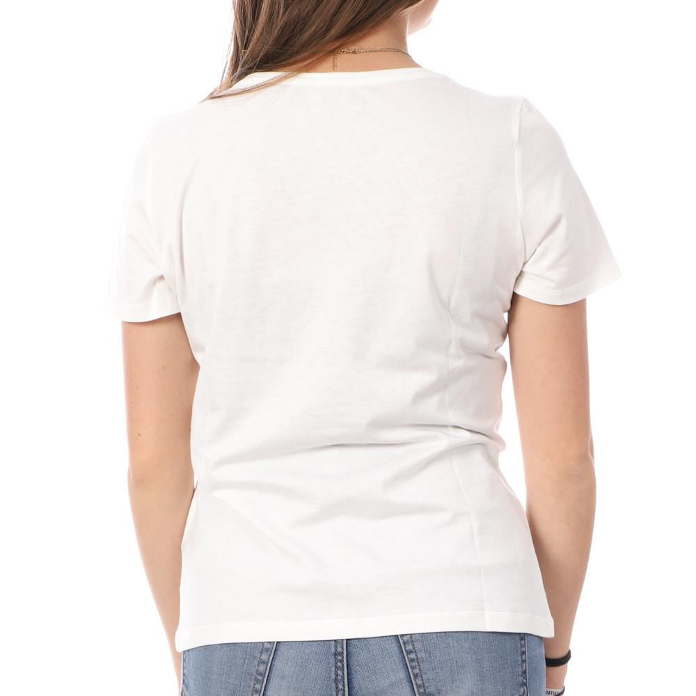 T-shirt Blanc Femme Morgan DONNA vue 2