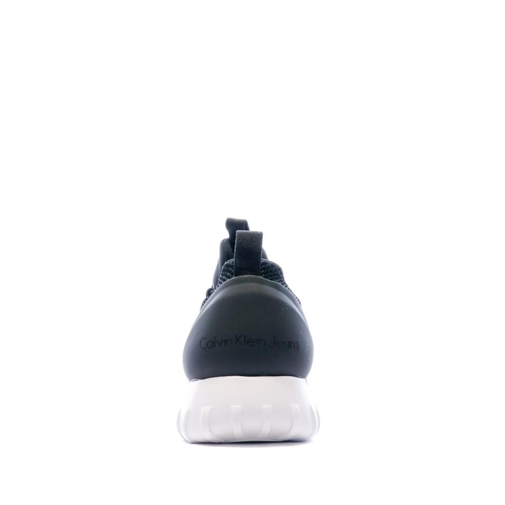 Baskets Noir Homme Calvin Klein Jeans Runner vue 3