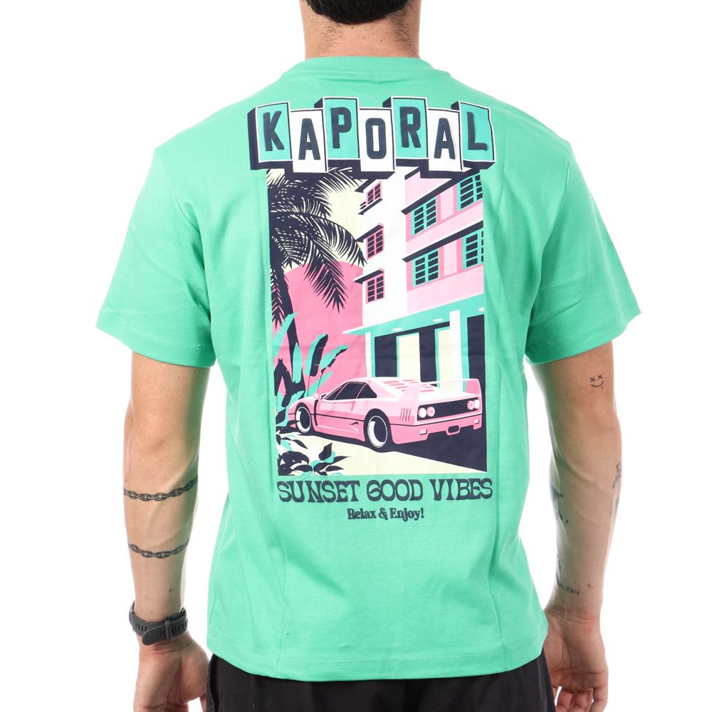 T-Shirt Vert Homme Kaporal TYSONE vue 2