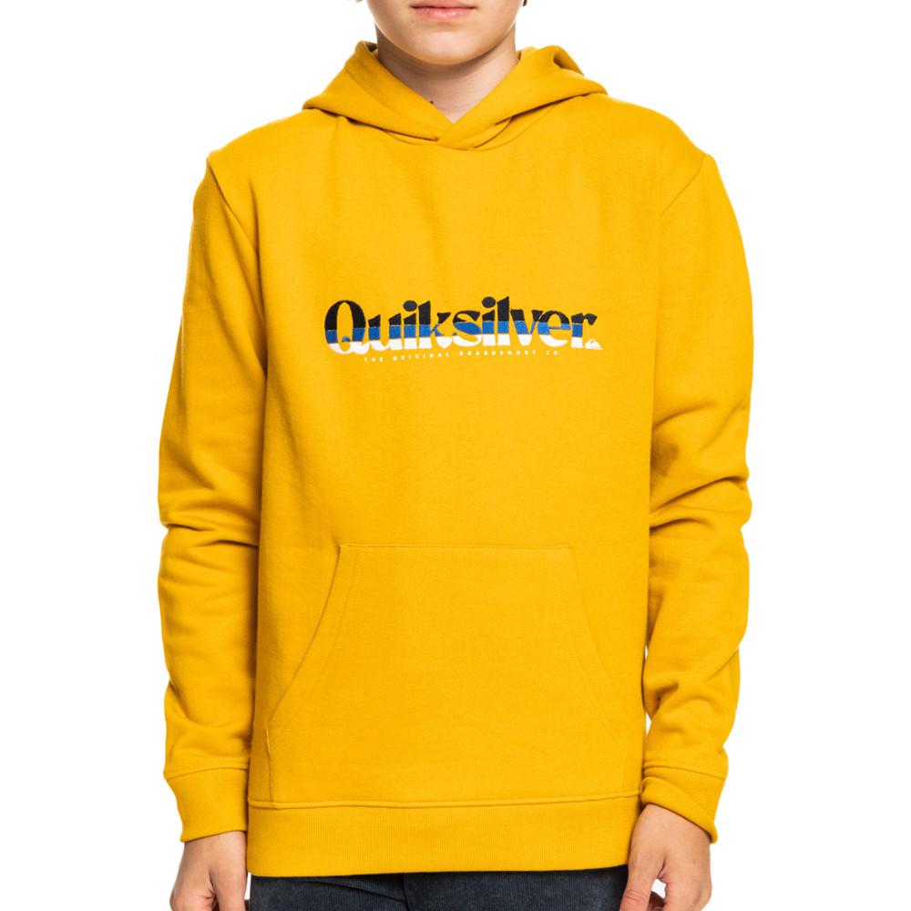 Sweat Jaune Garçon Quiksilver Primary Colours pas cher