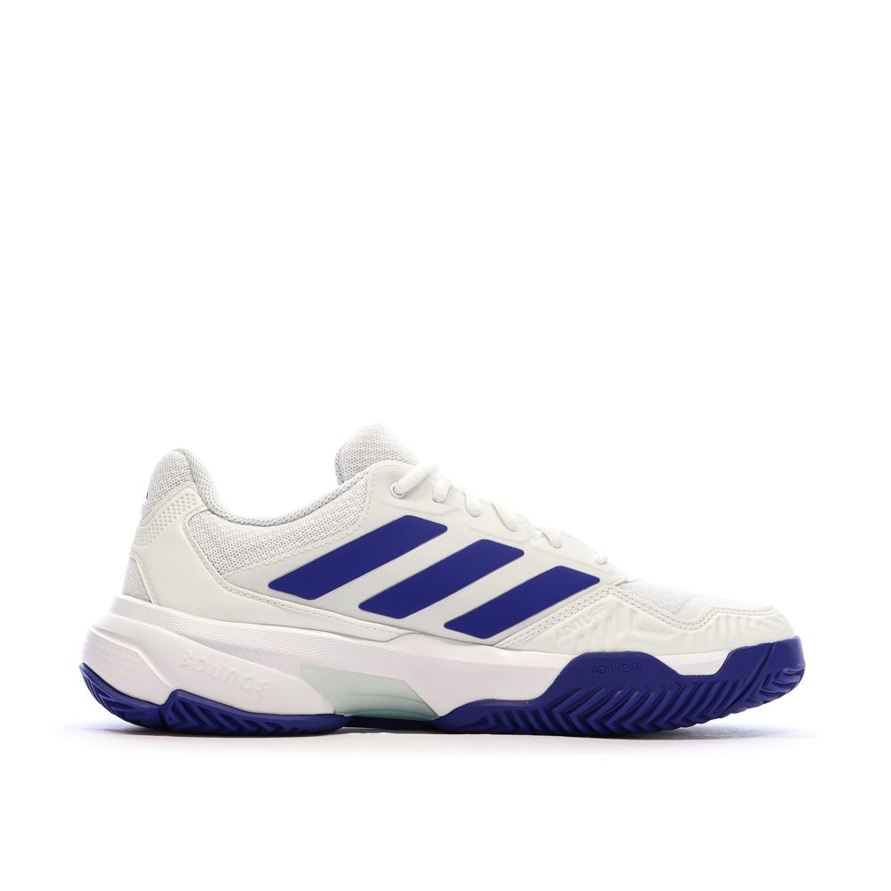 Adidas Courtjam Men's White/Blue Sneakers Photo of the Espace des Marques %store% store - view of %key%