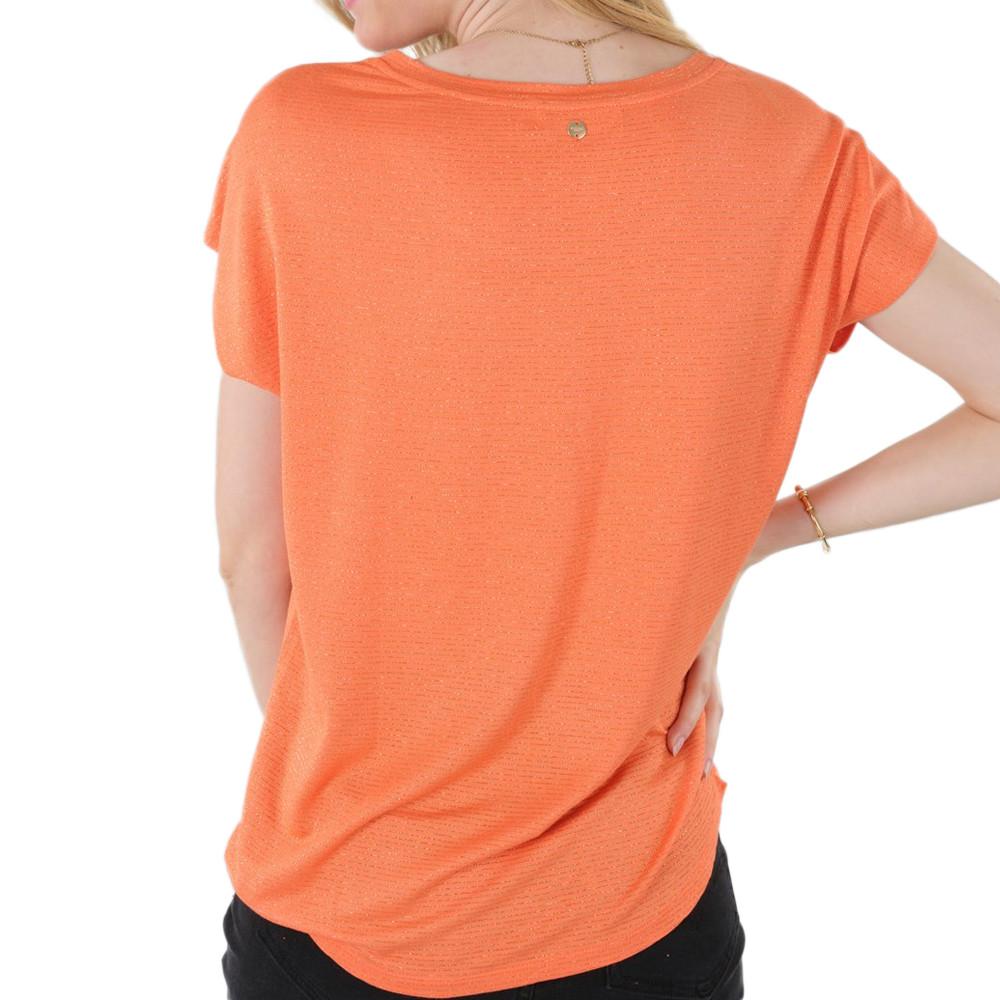 T-shirt Corail Femme Deeluxe Lina vue 2