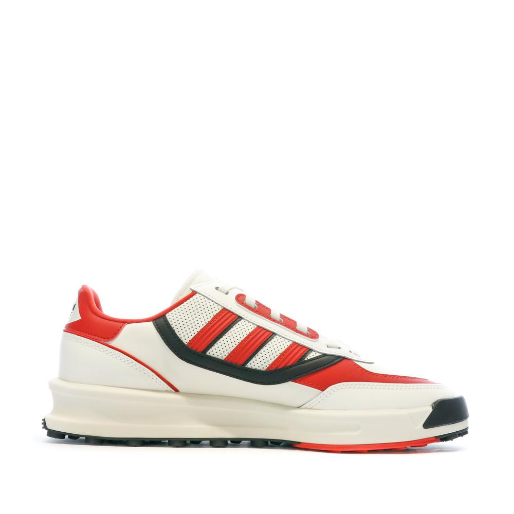 Baskets Écru Homme Adidas Indoor vue 2