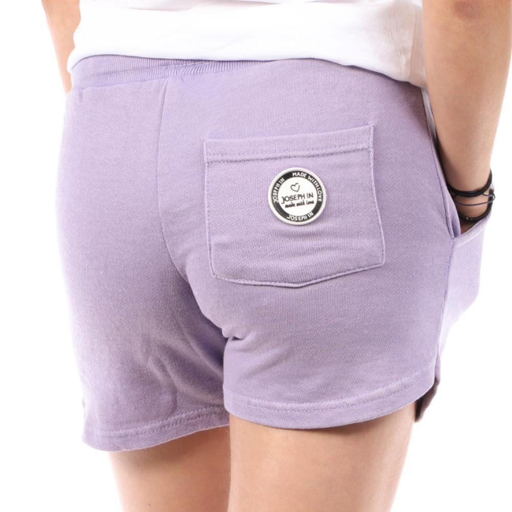 Short Violet Femme Joseph In Molton Saco vue 2