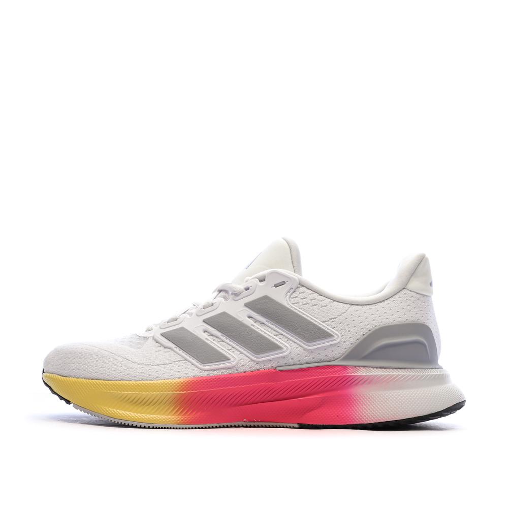 Chaussures de running Blances/Roses Homme Adidas Ultrarun 5 pas cher