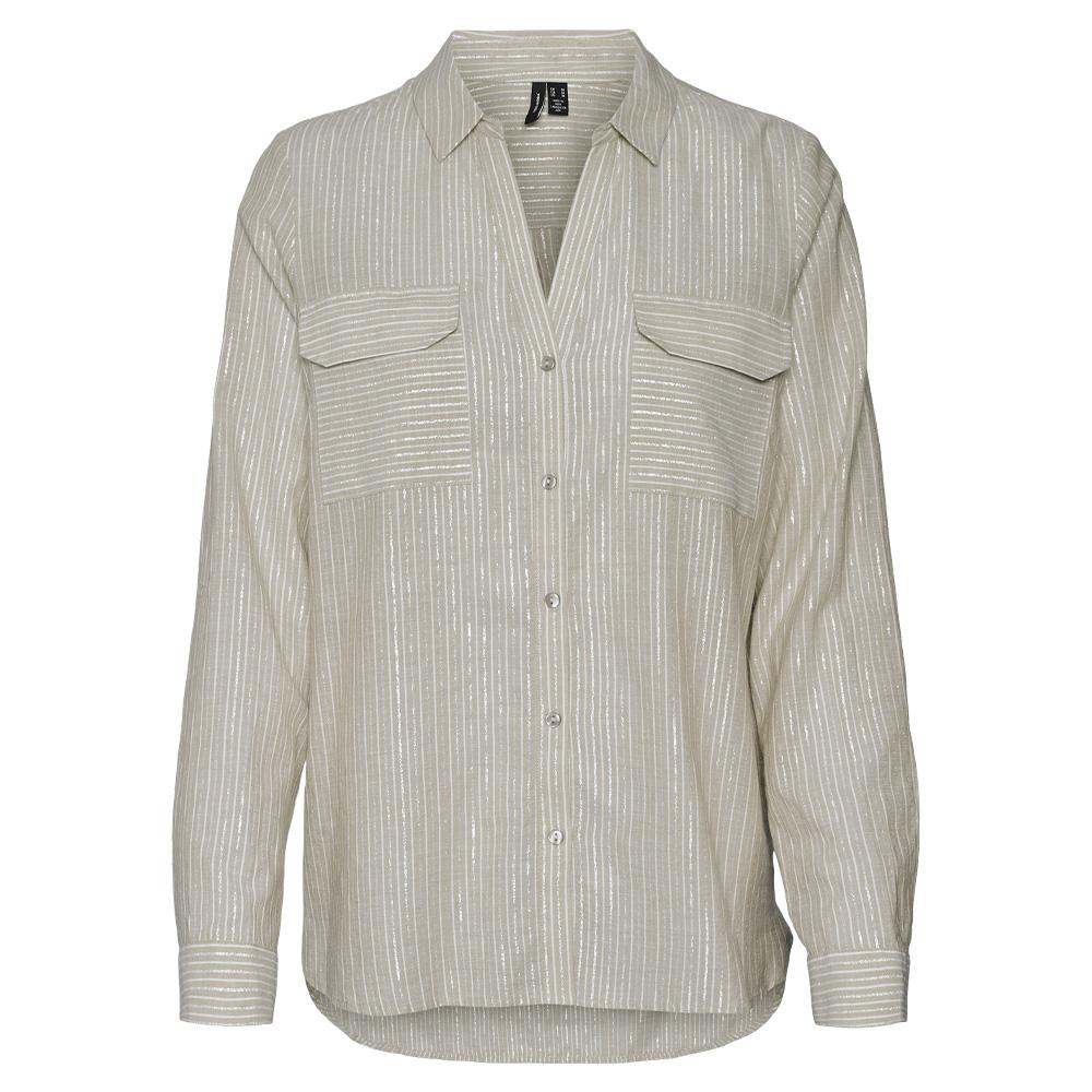 Chemise Beige Femme Vero Moda Lurex pas cher