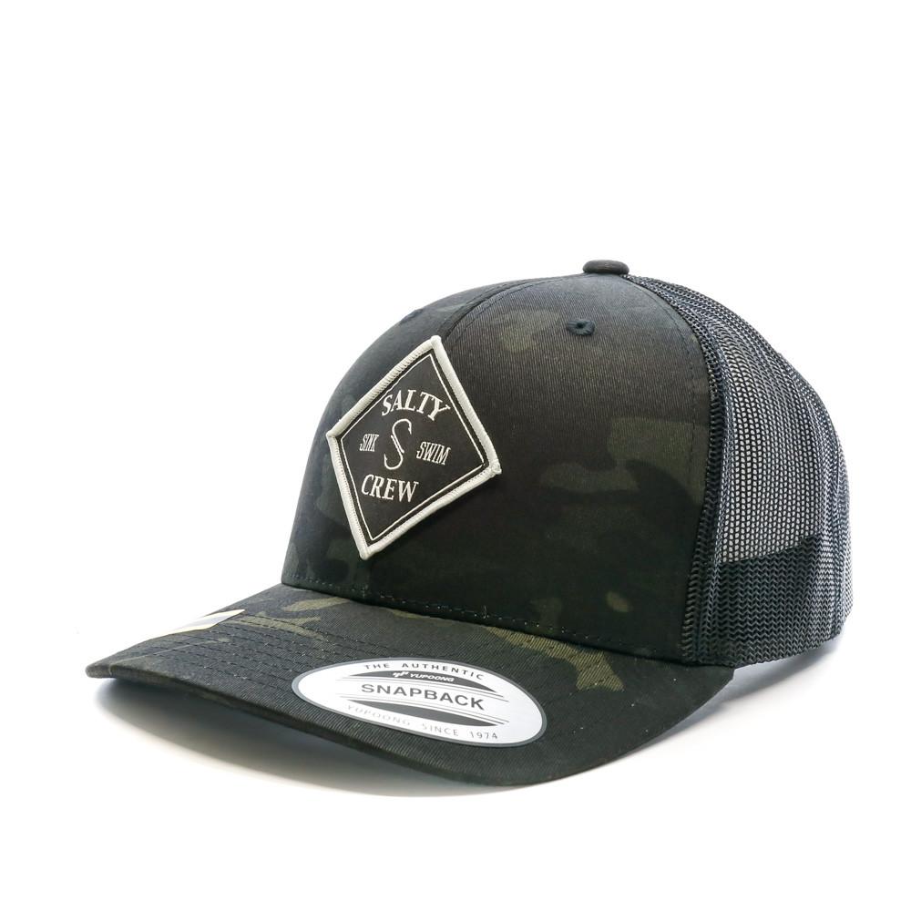 Casquette Noir Homme Salty Crew Trucker 208 pas cher