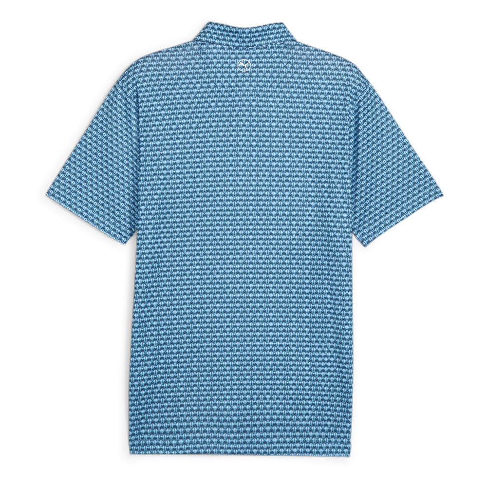 Polo Bleu Homme Puma Deco vue 2