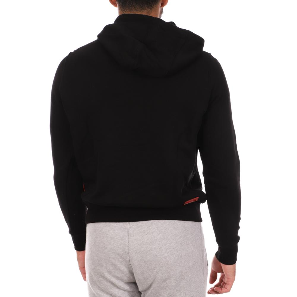 Sweat à capuche Noir Homme Supreme Grip Debby vue 2
