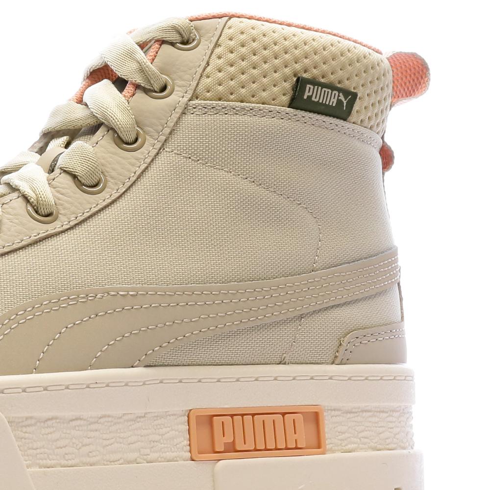 Baskets Beige Femme Puma Mayze Mid Safari vue 7