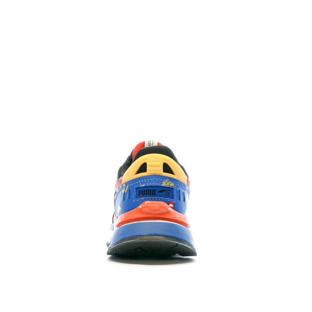 Baskets Noires/Bleu Garçon Puma Mirage vue 3