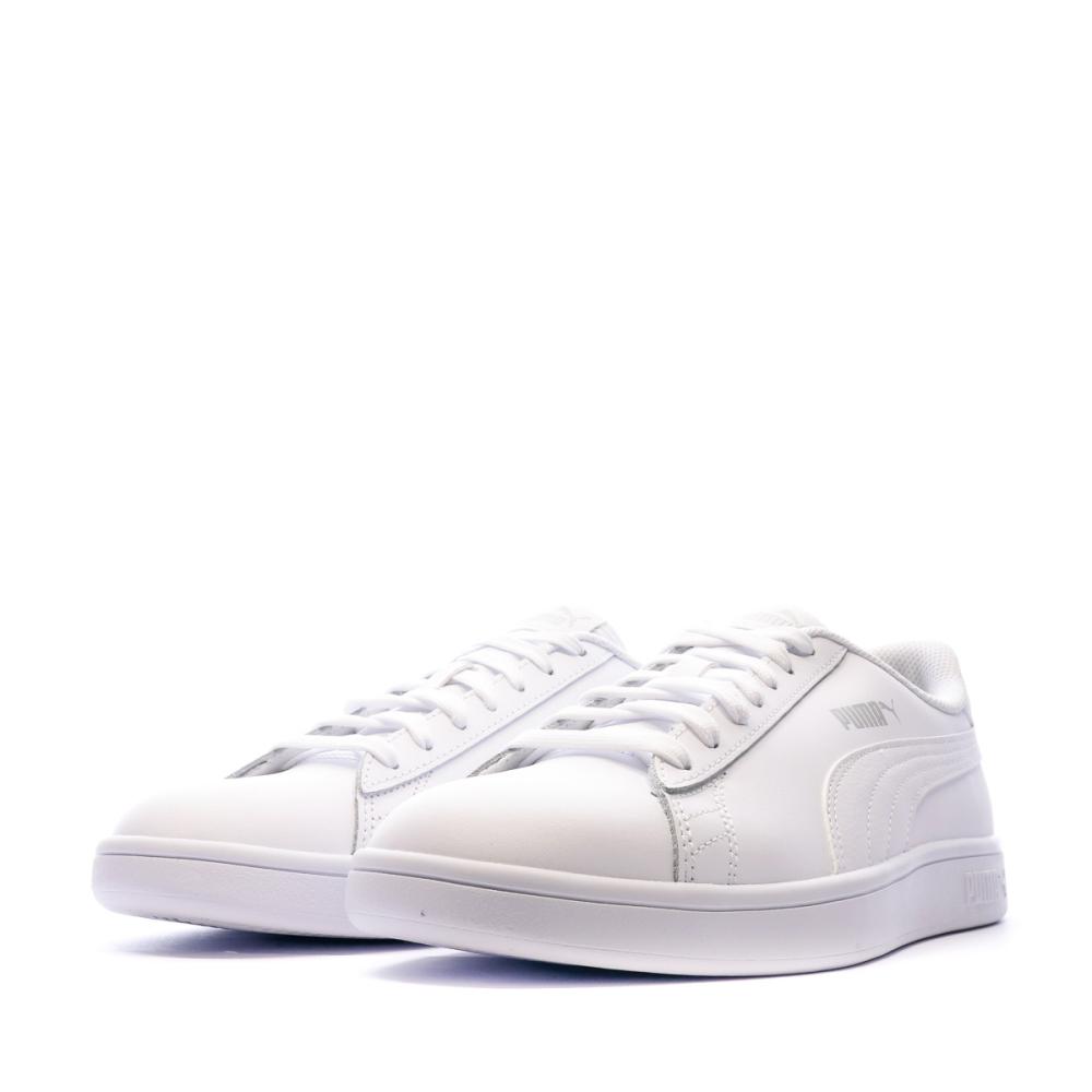 Baskets Blanches Homme Puma Smash v2 L vue 6