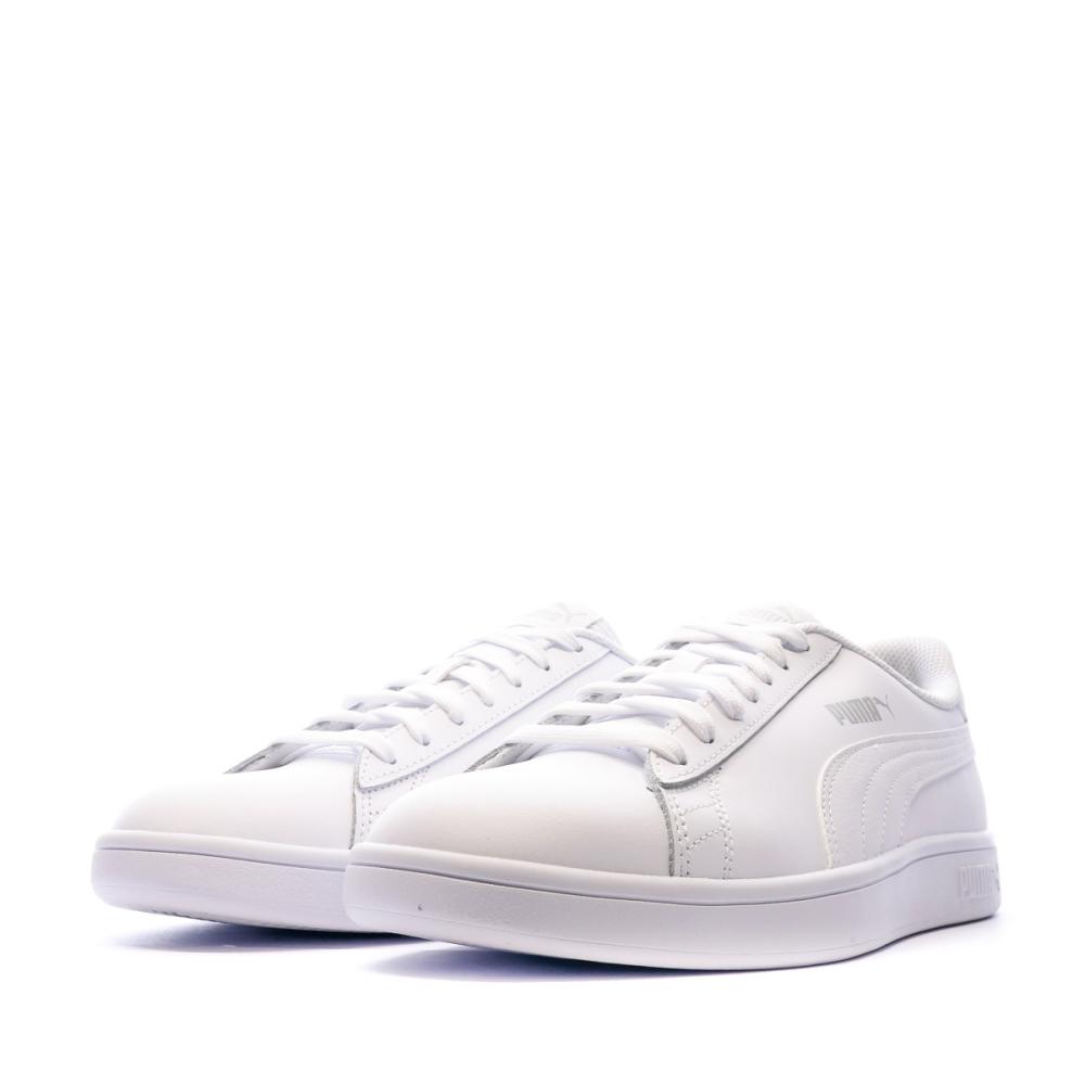 Baskets Blanches Femme Puma Smash v2 L vue 6