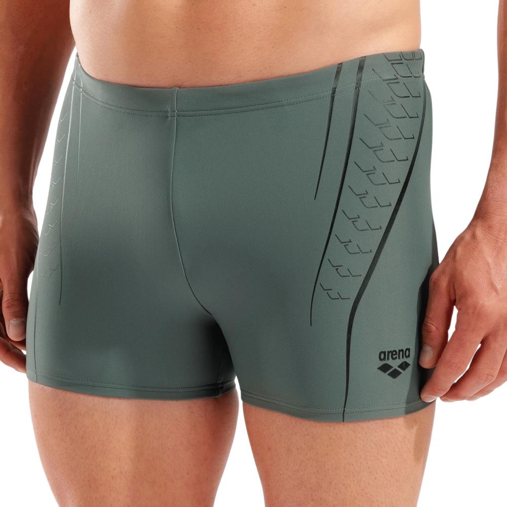 Bañador verde/negro para hombre Arena Graphic barato