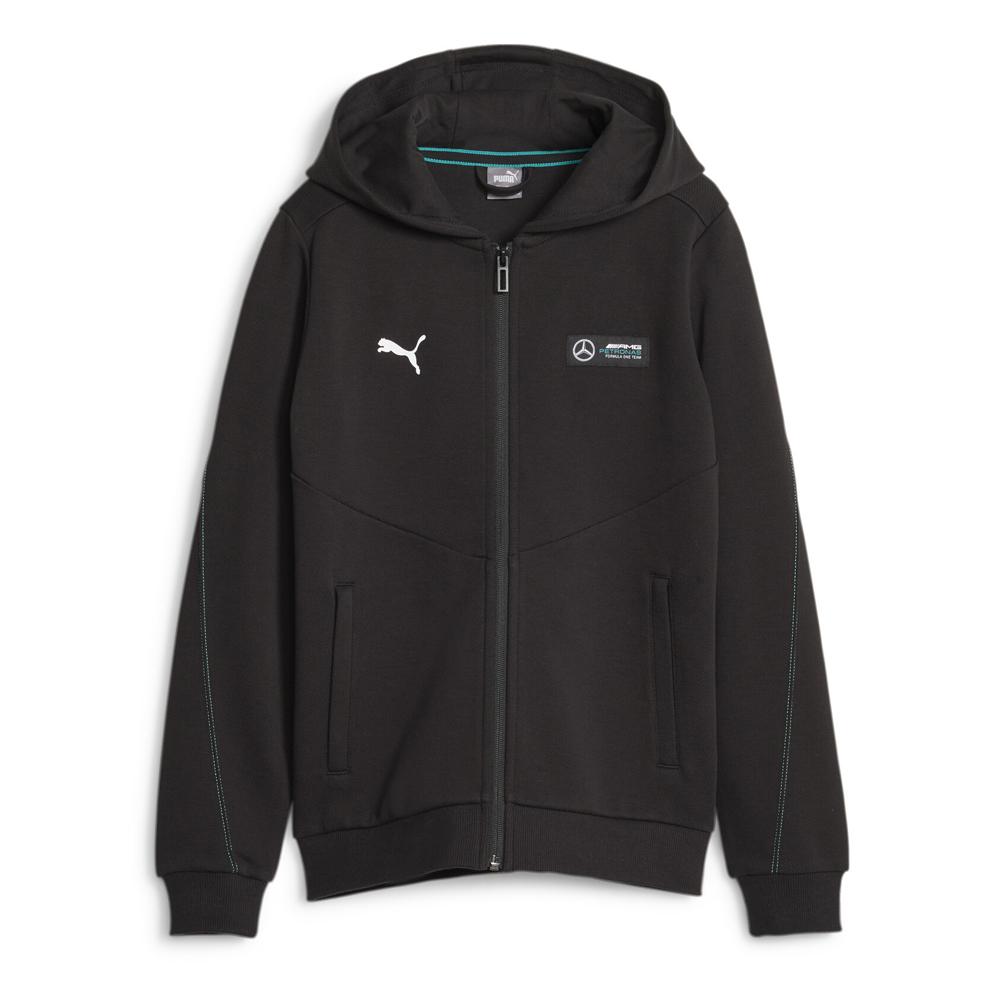 Sweat Noir Garçon Puma Hooded pas cher