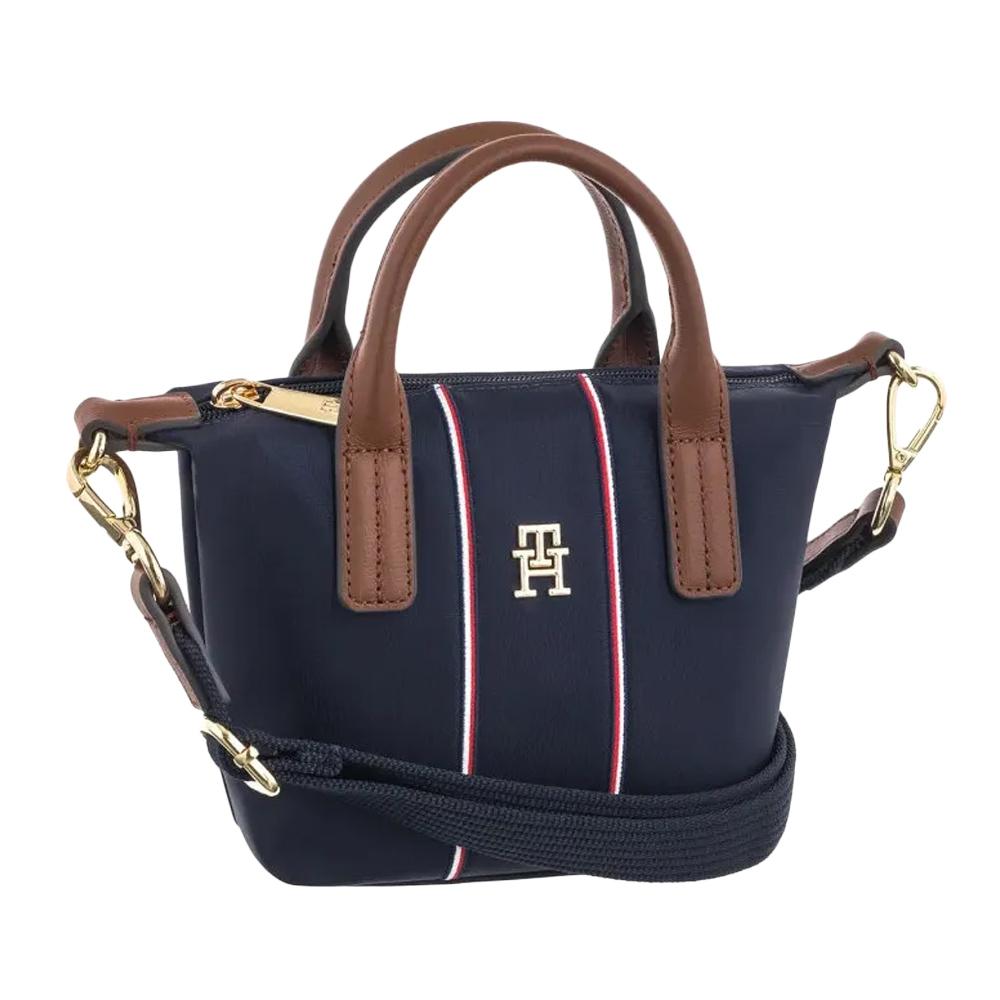 Sac à bandoulière Marine Femme Tommy Hilfiger Popettees pas cher