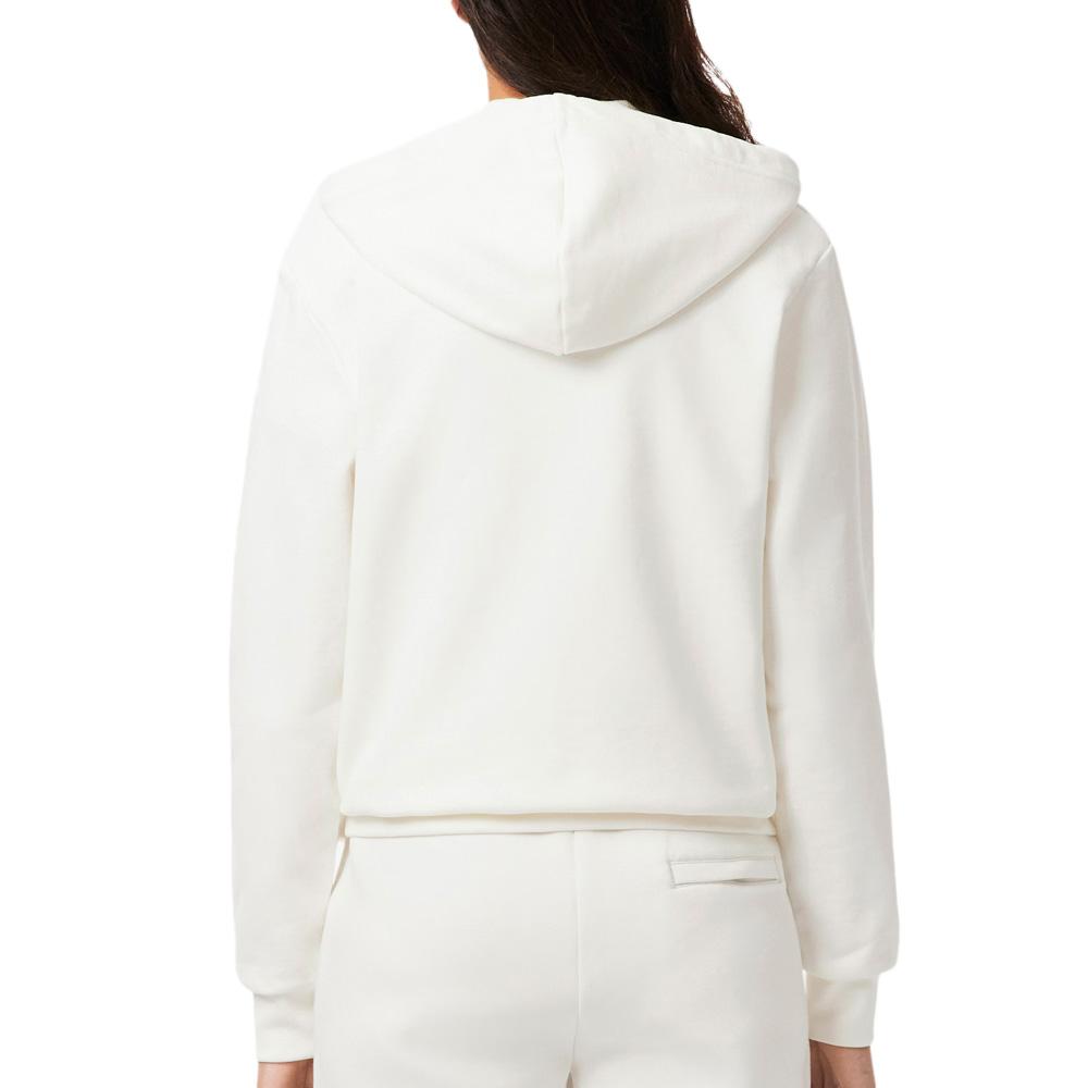 Sweat Blanc Femme LacosteSF5256 vue 2