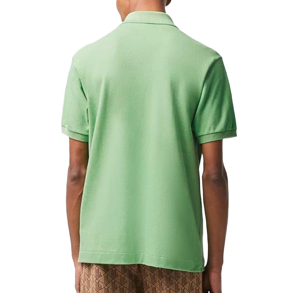 Polo Vert Homme Lacoste L1212 vue 2