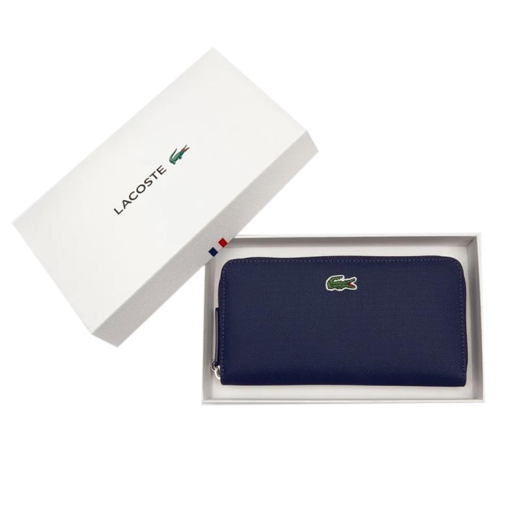 Portefeuille Marine Femme Lacoste Money Pieces Concept vue 3