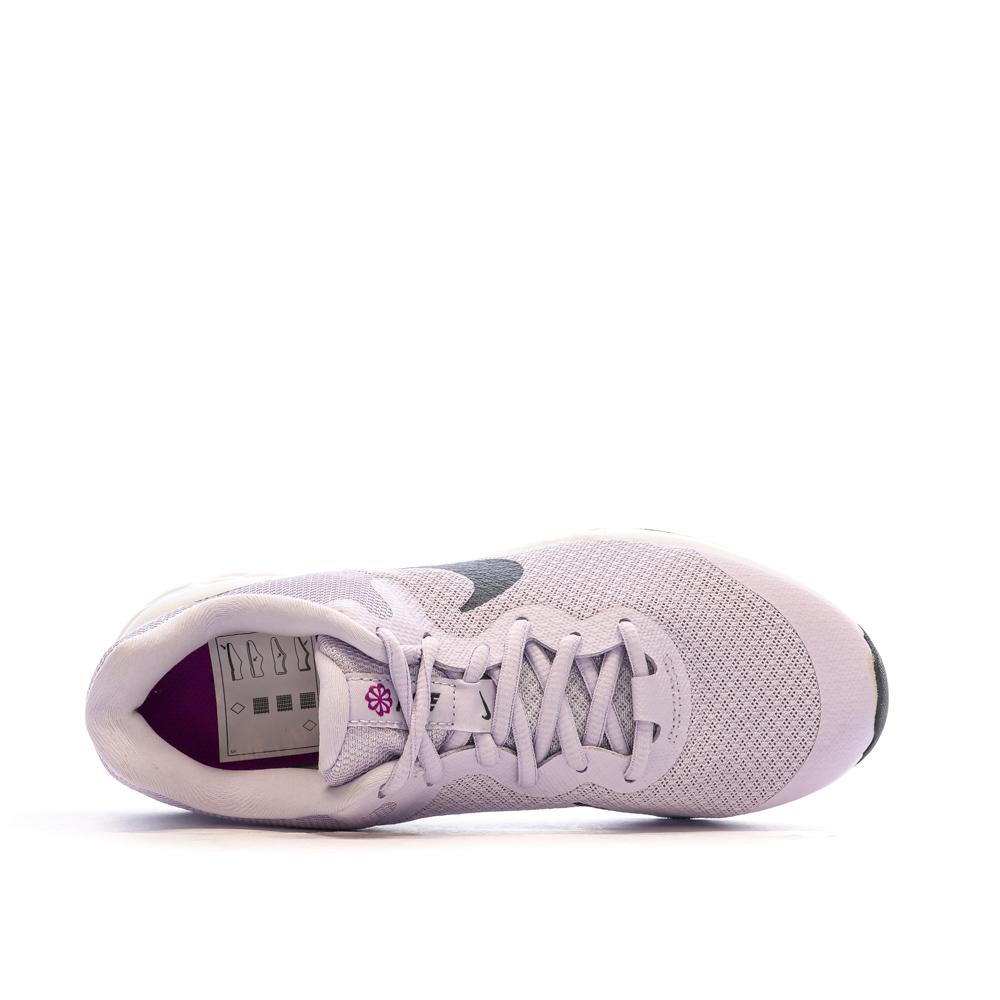 Baskets Mauve Fille Nike Revolution 6 vue 4