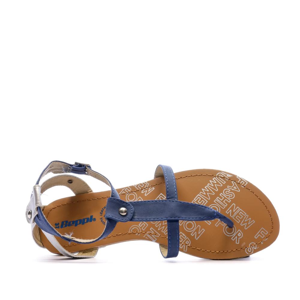 Sandales Bleu Femme Beppi Casual vue 4