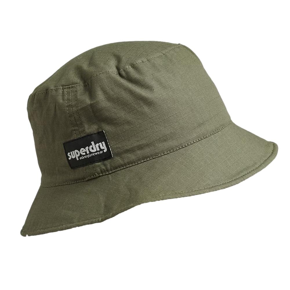 Bob Réversible Sherpa Écru Mixte Superdry Vintage Bucket vue 2
