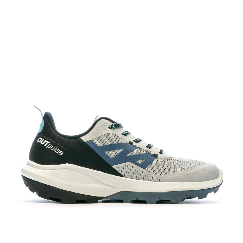 Chaussures de Randonnée Grise/Bleu Mixte Salomon Outpulse vue 2