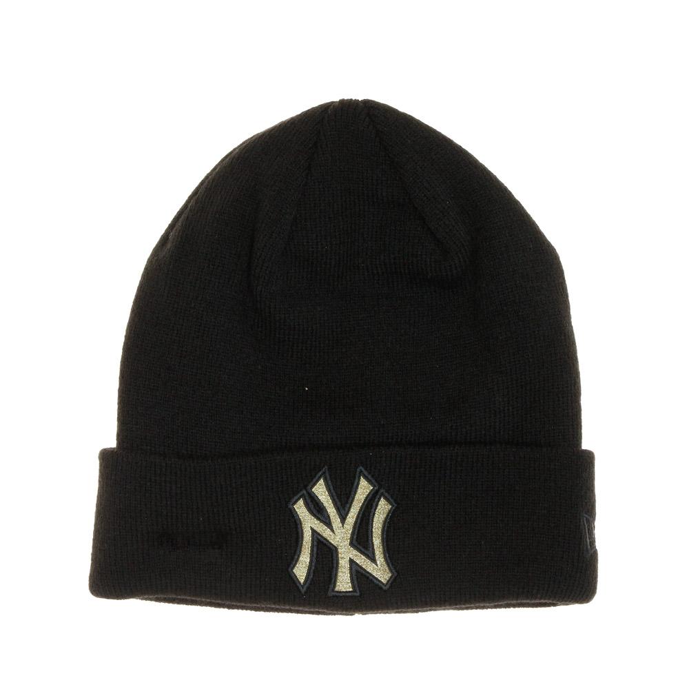 Bonnet Noir Homme New Era Metallic pas cher