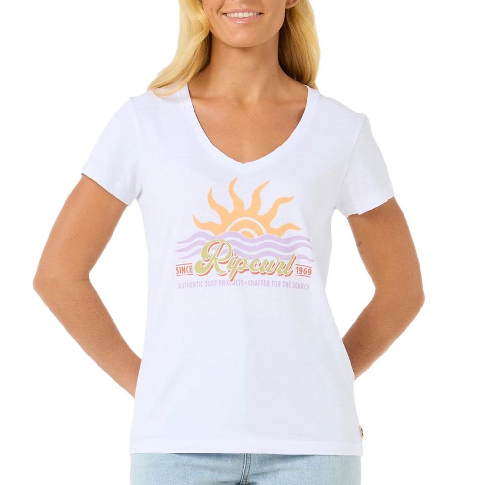 Rip Curl Cala Women's White T-Shirt affordable