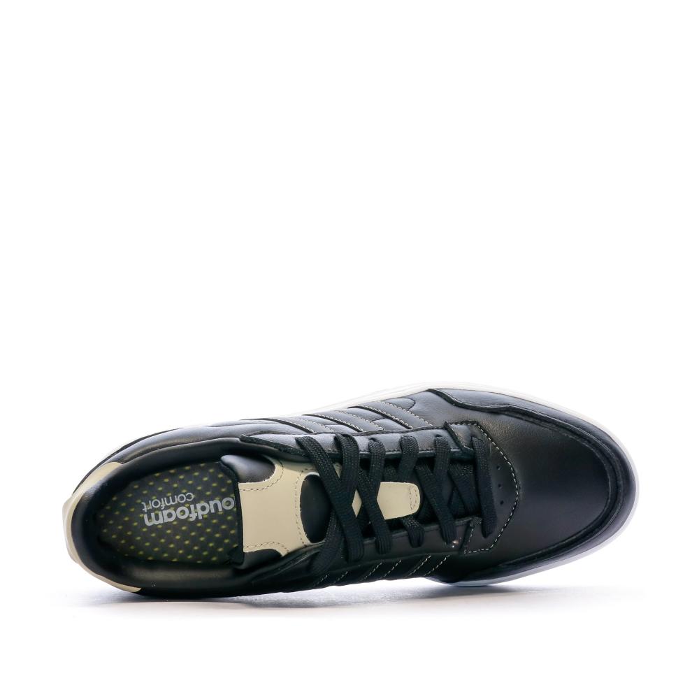 Baskets Noir/Doré Homme Adidas Courtmaster vue 4