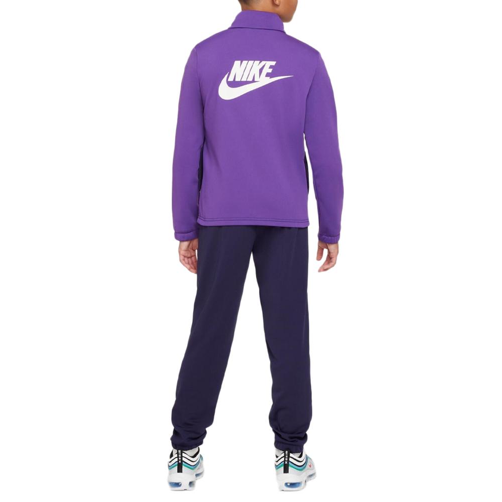 Survêtement Violet Garçon Nike Tracksuit Poly vue 2