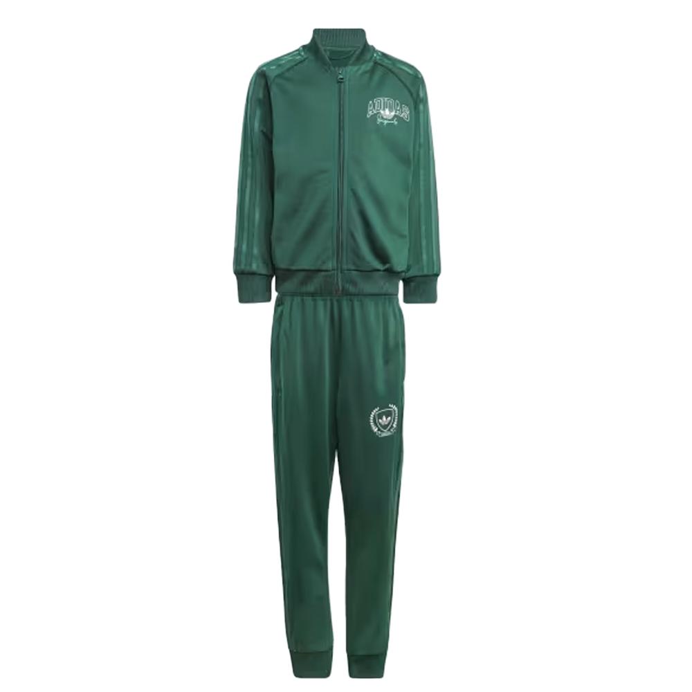 Survêtement Vert Garçon Adidas IL5050 pas cher