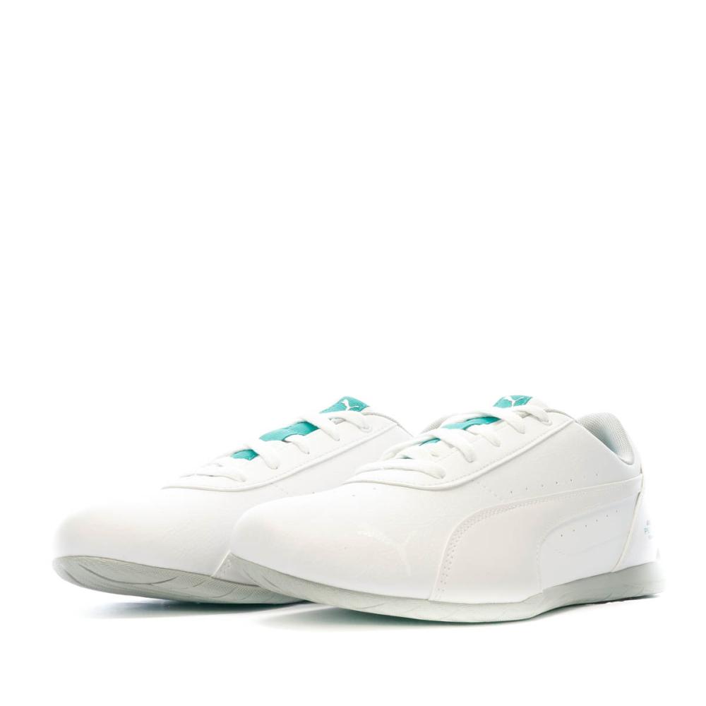 Baskets Blanc Homme Puma Mercedes Mapf1 Neo Cat vue 6