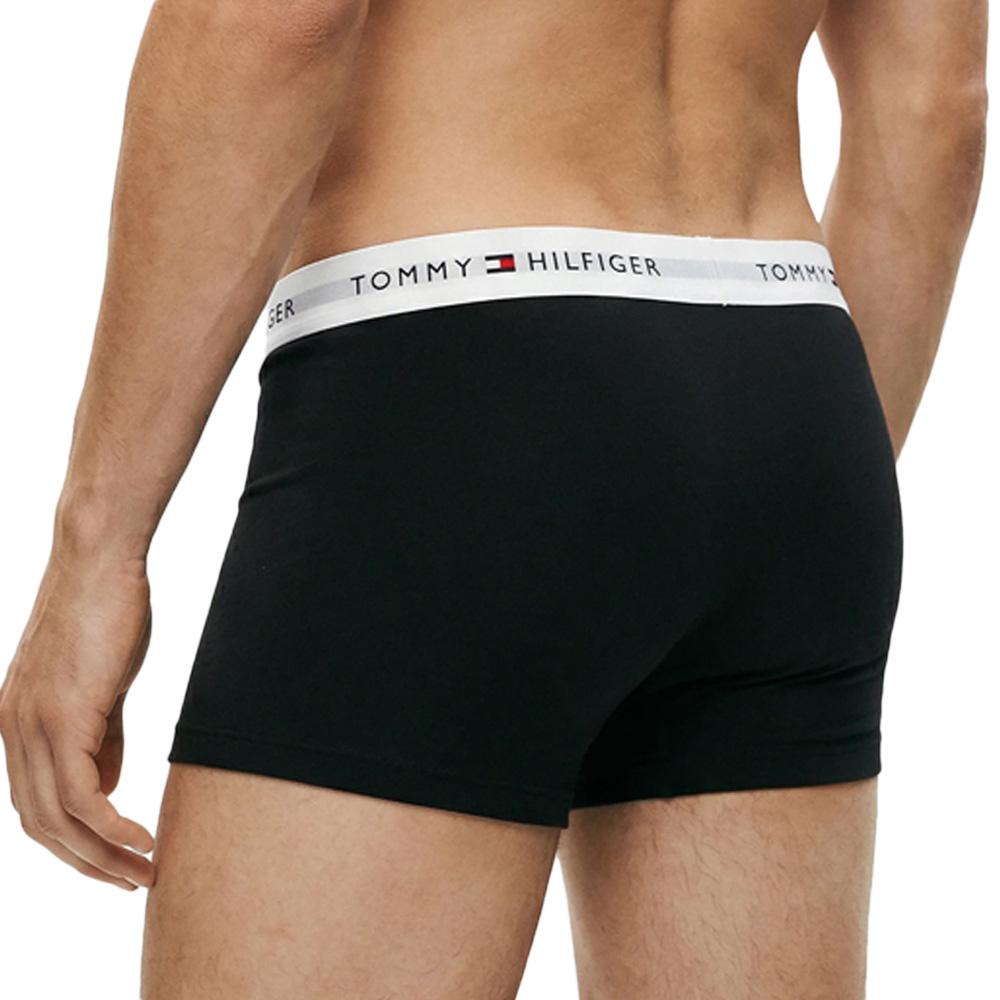 X3 Men's Boxers Negro Tommy Hilfiger Low Rise Trunk ver 3