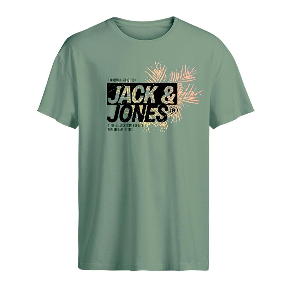 T-shirt Kaki Homme Jack & Jones Axon pas cher