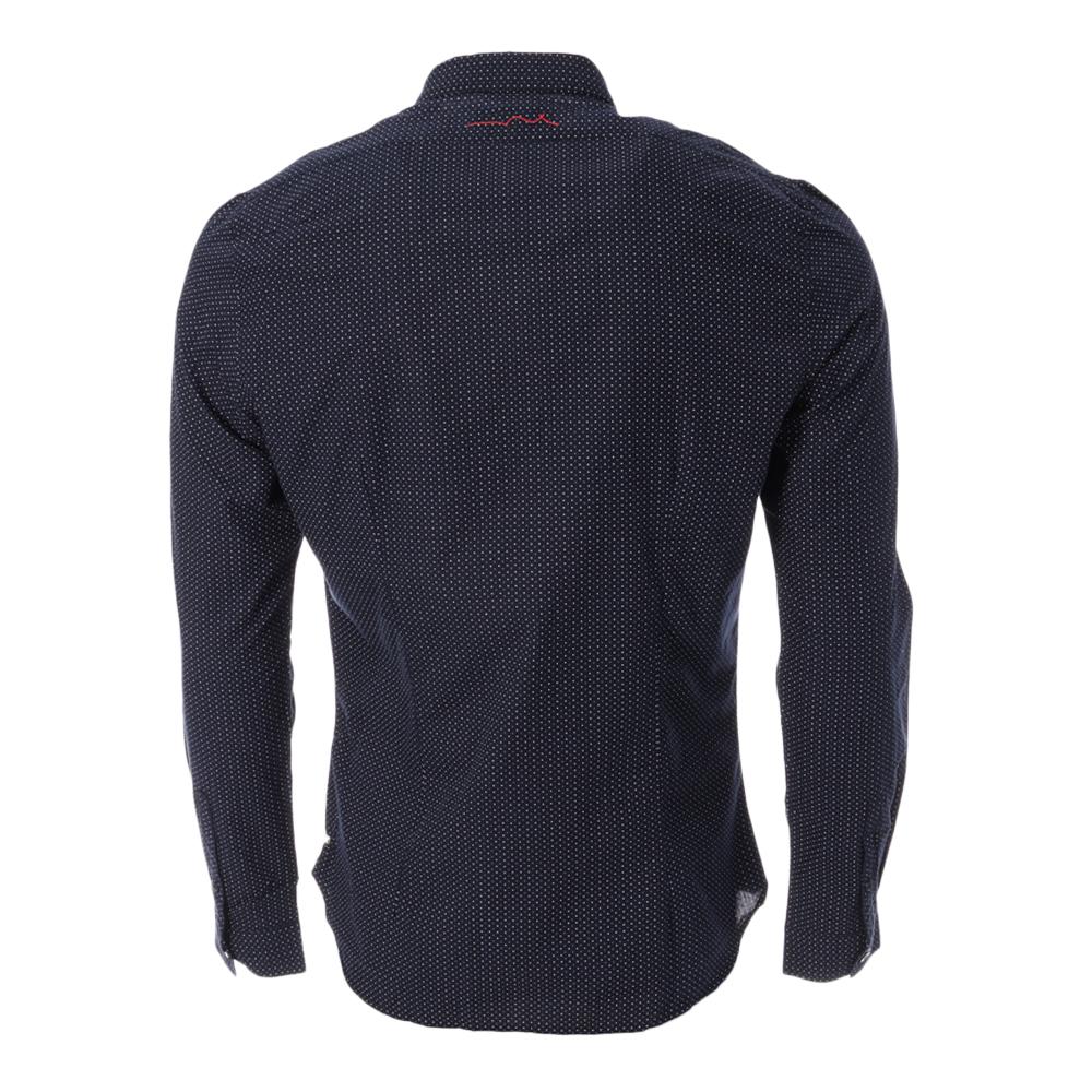 Chemise Marine à Motifs Homme Teddy Smith Caster vue 2